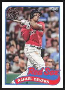 2024 Topps #89B-61 Rafael Devers 1989 Topps Baseball 35th Anniversary - Picture 1 of 2