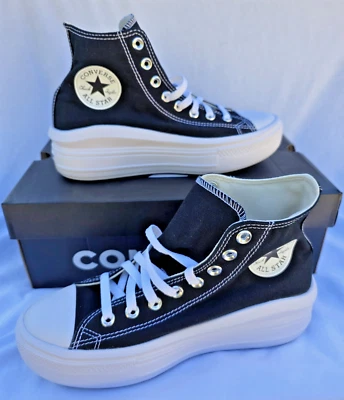 Converse 568497C Women's High Top Chuck Taylor All Star Platform Sneakers - Image 1 of 4