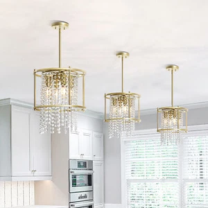 Farmhouse Chandelier Dining Room Light Pendant Light for Kitchen Island Modern - Picture 1 of 14