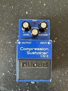 Boss CS-2 Compression Sustainer Guitar Pedal, Made in Japan. - Picture 1 of 4