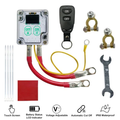 Remote Control Car Battery Disconnect Power Cut Off Master Kill Switch Isolator* - Image 1 of 4