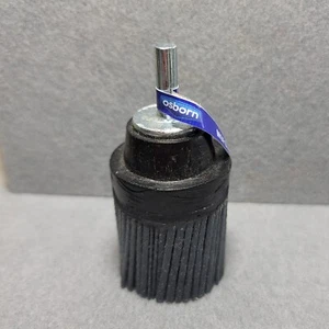 NEW PROFESSIONAL 1-1/2" Osborn Straight Silicon Carbide Disc Brush - 80 Grit - Picture 1 of 6