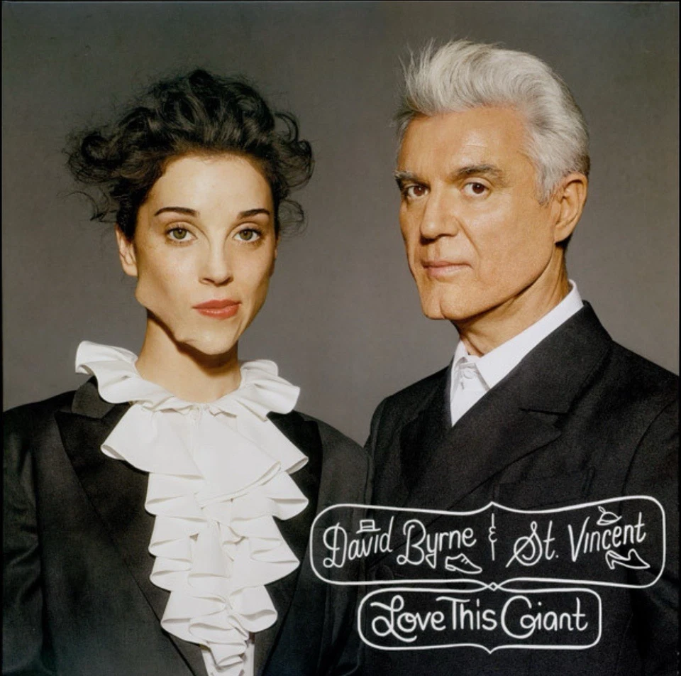 David Byrne & St Vincent /Love This Giant 2012 Vinyl LP NM/VG+ Talking Heads - Image 1 of 1