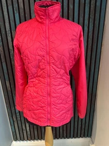 Helly Hansen Lightweight Primaloft quilted jacket Hot Pink Size M - Picture 1 of 8