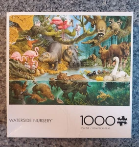 Buffalo Games WATERSIDE NURSERY 1000-teiliges Puzzle John Francis KOMPLETT - Bild 1 von 6