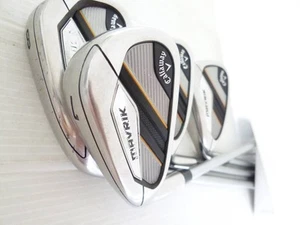 Callaway LH Iron Set MAVRIK 7-9,P Diamana 50 Flex R Left Handed STORE - Picture 1 of 4