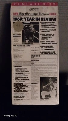 Elvis CD The Memphis Record by Elvis Presley Jan-1987 RCA Sealed in Vintage Pack - Image 1 of 4