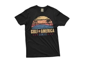 Men's Gulf of America T-shirt Patriotic USA Gulf of Mexico funny Tee Shirt - Picture 1 of 5