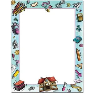 Rockin' Schoolhouse Letterhead Laser & Inkjet Printer Paper 100 Pack - Picture 1 of 1