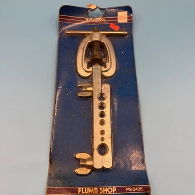Plumb Shop PS2435 Tube Flaring Tool 3/16” OD to NOS 5/8” OD Tubing - Image 1 of 4