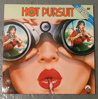 Hot Pursuit (Laserdisc 1987) RARE John Cusack/Wendy Gazelle, Action-Comedy OOP - Imagem 1 de 4