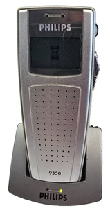 Philips 9360 Pocket Memo Digital Voice Recorder 32Gb Base w/PSU - Picture 1 of 5