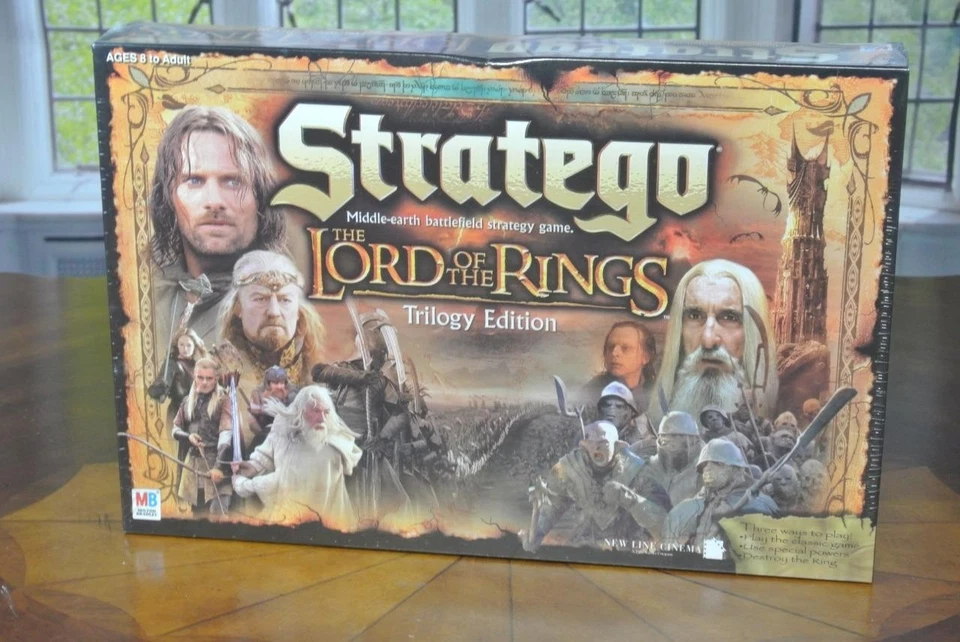 THE LORD OF THE RINGS Stratego Trilogy Edition Milton Bradley NEW & SEALED - Image 1 of 1
