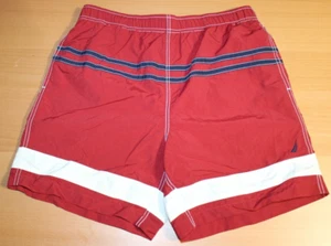 Herren Nautica Kordelzug Netz gefüttert Badeanzug Boardshorts Badehose Medium Strand - Bild 1 von 6