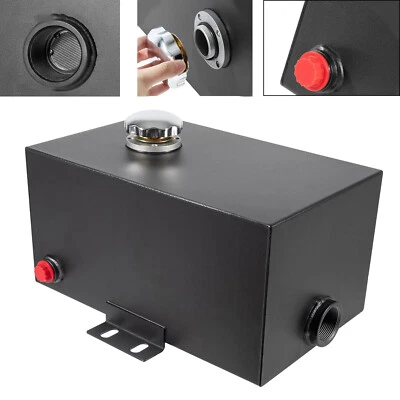 5 Gallon 14 Gauge Hydraulic Fluid Reservoir Tank,Inlet 1-1/2" & Outlet 3/4" Port - Image 1 of 4