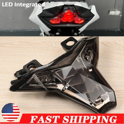 Luz trasera de freno LED indicador de señal de giro para Kawasaki NINJA 400 ZX-6R ZX-10RR Foto 1 de 4