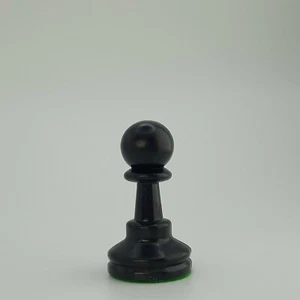 Chess Staunton Tournament Pawn Black Felt Replacement Game Piece - Picture 1 of 5