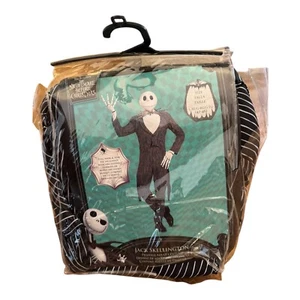 Jack Skellington Nightmare Before Christmas Costume + Mask Adult L/XL Disney - Picture 1 of 5
