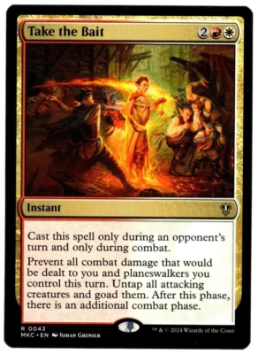 Take the Bait 0043 Non Foil Rare Murders at Karlov Manor MTG Near Mint - Image 1 of 2