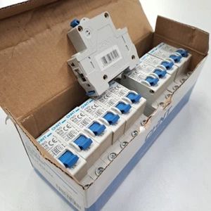 12 x Chint EBG 16 Amp MCB Single Pole Type B 6kA Circuit Breaker DIN Rail NEW - Picture 1 of 9