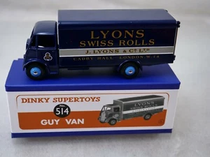 ATLAS Dinky GB No. 514 Guy Lyons Swiss Rolls Truck 1/43 New Box/Inbox MIB - Picture 1 of 10