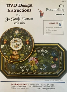 Vintage Tole Painting Pattern MEGA Packet: Os Rosemaling by Jo Sonja Jansen - Picture 1 of 8