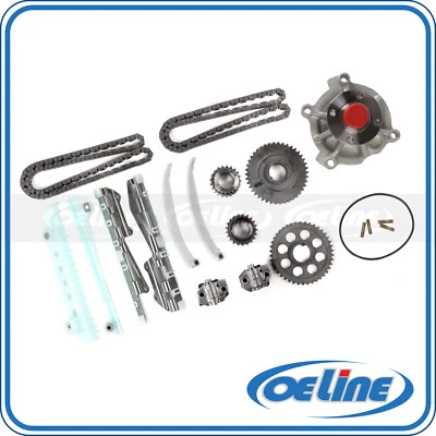 Kit de cadena de distribución Fit 02-04 Ford Explorer Mercury Mountaineer 4,6 L bomba de agua Foto 1 de 4