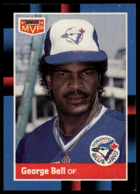 1988 Leaf #214 George Bell - Image 1 of 2