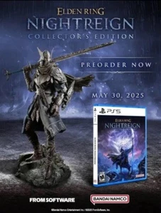 ELDEN RING NIGHTREIGN Collector's Edition PS5 PRESALE +DLC+Plus PreOrder Bonus - Picture 1 of 2