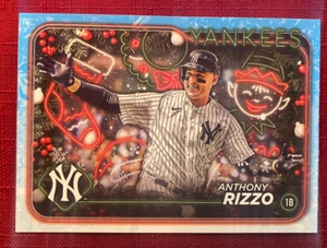 JOHN'S DEALS - US - 2024 ANTHONY RIZZO TOPPS HOLIDAY H28 BASEBALL - Picture 1 of 2