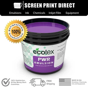Ecotex® PWR - Emulsión de serigrafía resistente al agua presensibilizada - 1 Pt.16 oz - Imagen 1 de 7