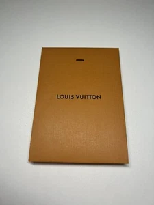 100% AUTHENTIC LOUIS VUITTON LV ORANGE GIFT PERFUME POUCH WITH RIBBON 6x8x3 - Picture 1 of 5