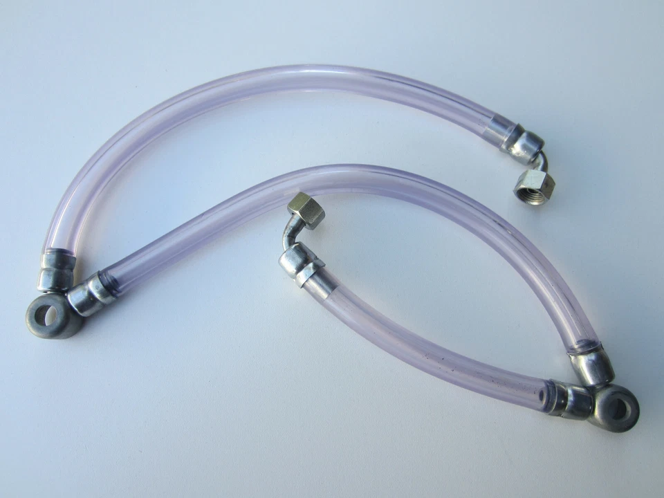 TRIUMPH T120 650 LINHA DE GASOLINA COMBUSTÍVEL 82-5462 F5462 BONNEVILLE 1963-67 - Imagem 1 de 1