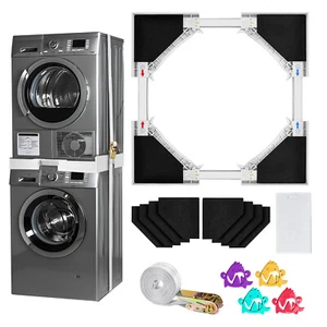 Verbindungsrahmen für Waschmaschine/Wäschetrockner, Universal-Stapelbausatz - Bild 1 von 7