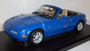 Gate 1/18 scale 01014 Mazda MX5 MK1 RH Drive Twilight blue mica - Picture 1 of 4