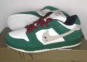 Warren Lotas Jason Dunk Toxic Green Sneakers - Picture 1 of 8