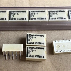 A5W-K 5V DPDT PCB Mount Non-Latching Relay 2A 10 Pins(Pack of 10) - Bild 1 von 1