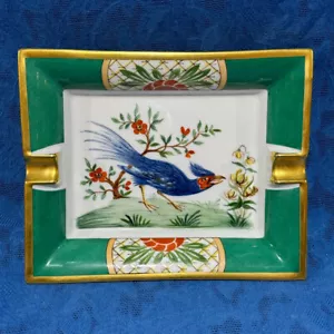 Vintage Hermes Paris Porcelain Ashtray Bird - Picture 1 of 3