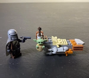 LEGO Star Wars 75292 The Mandalorian + Grogu The Child Baby Yoda sw1113 sw1057 - Picture 1 of 7