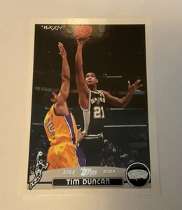 2003-04 Topps - #21 Tim Duncan - Picture 1 of 3