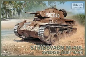 Tanque ligero sueco 1/72 IBG 72036 Stridsvagn M/40L - Imagen 1 de 1