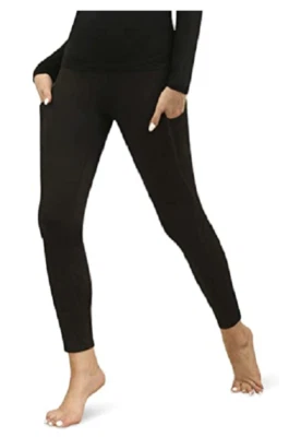 NUEVO Bamans Mujer’s Polar Forrado Leggings Control Abdomen Medias Térmicas Foto 1 de 4