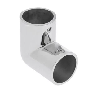 Handlauf Winkel 90 Grad 25 mm Rohr Reling Bogen Edelstahl Boot Beschlag Yacht XS - Bild 1 von 4