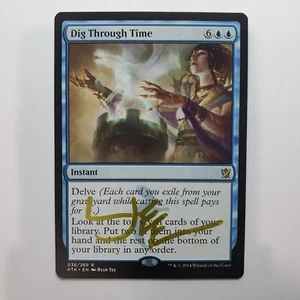 SIGNED DIG THROUGH TIME KHANS OF TARKIR RYAN YEE LP MTG - Picture 1 of 2