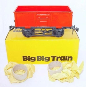 Triang Tri-ang Rovex England BIG BIG TRAIN Red OPEN WAGON GOODS VAN MIB`74 - Picture 1 of 6