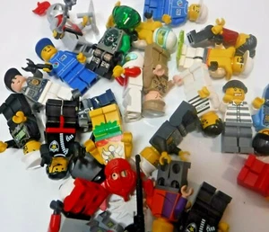 Lego Minifigure Figure Space Town Knights Police Firefighter Mix And Match Lot - Picture 1 of 142