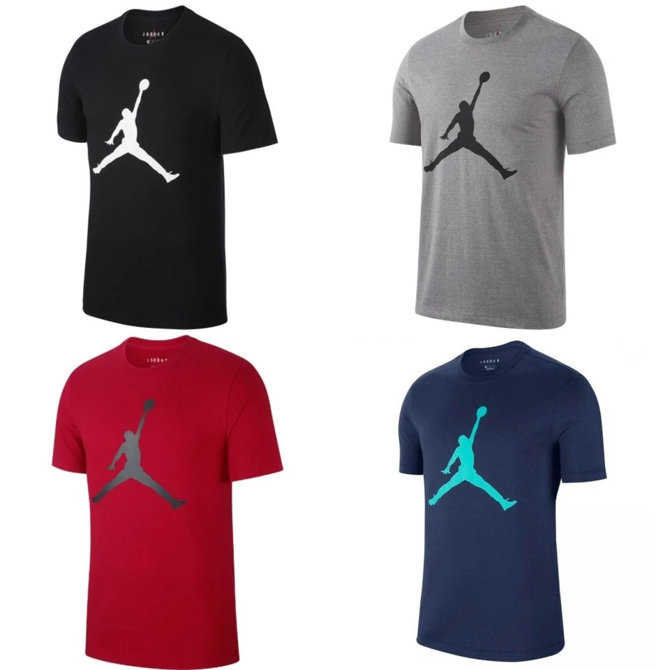 Camiseta Jordan Para Hombre Jumpman Manga Corta Crew Atlética Activa Baloncesto Camiseta Foto 1 de 4