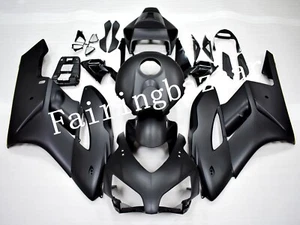 Fit for 2004 2005 CBR1000RR Matte Flat Black ABS Injection Bodywork Fairing Kit - Foto 1 di 7
