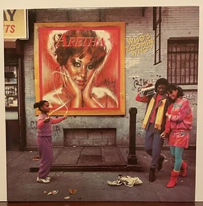 ARETHA FRANKLIN Who's Zoomin' Who? 1985 AL88286 Vinyl Album UltraSonic Clean NM - Imagen 1 de 9