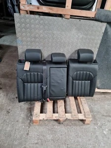 2021 SKODA SUPERB HYBRID HATCHBACK REAR SEATS TOPS WITH HEADRESTS LEATHER - Picture 1 of 8
